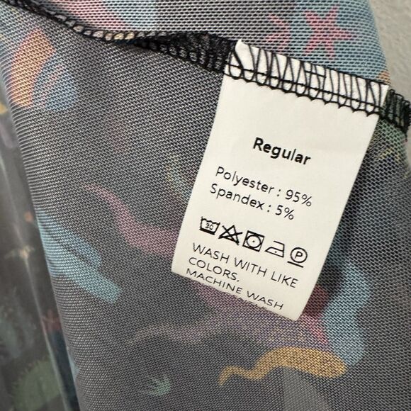 Merigold Kiss Cactus Print Mesh Kimono M/L Western Cowboy Boho Festival - Picture 3 of 6